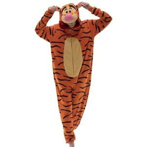 Adult Winnie the Pooh Tigger Onesie Union Suit Halloween Costume Cosplay